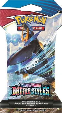 Pokemon Sword & Shield "Battle Styles" Sleeved Booster - English Edition
