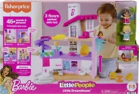 Fisher-Price Little People Barbie Little DreamHouse Playset - English and French
