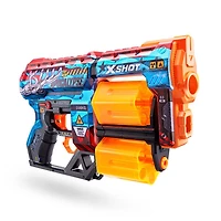 X-Shot Skins Dread Dart Blaster - Apocalypse (12 fléchettes) par ZURU