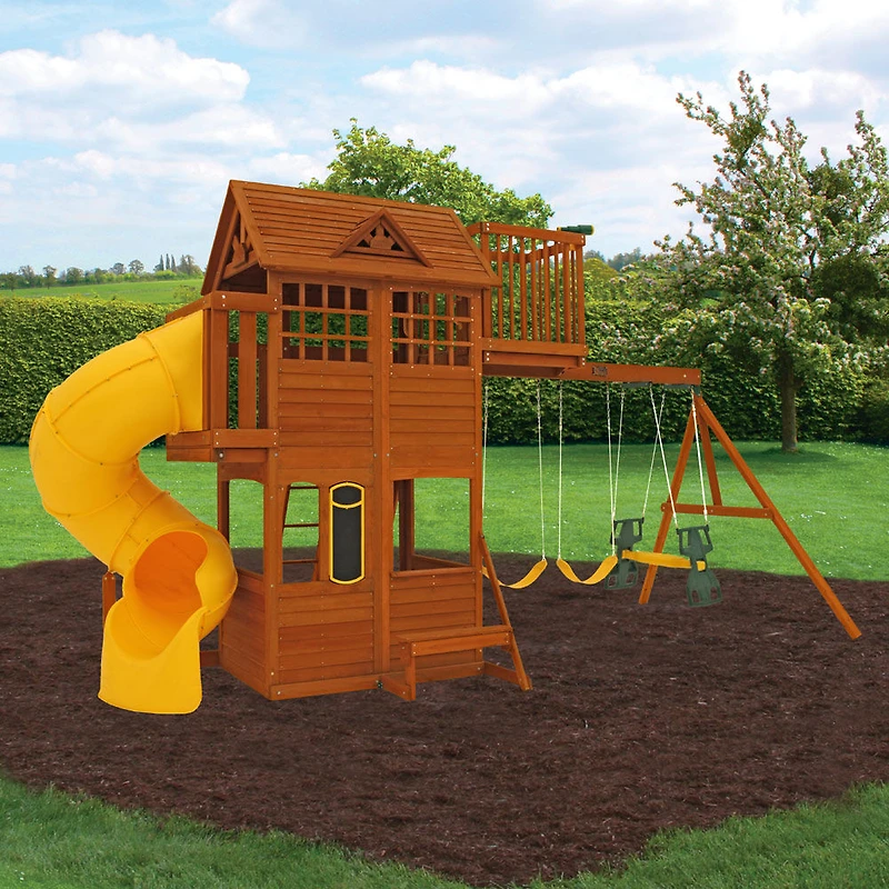 Abbeydale Clubhouse Swing Set/Playset
