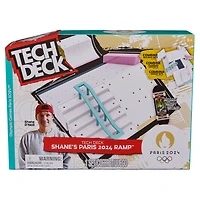Tech Deck, Shane O'Neill's Olympic Games Paris 2024 Ramp Customizable X-Connect Park Creator Playset & Exclusive Fingerboard