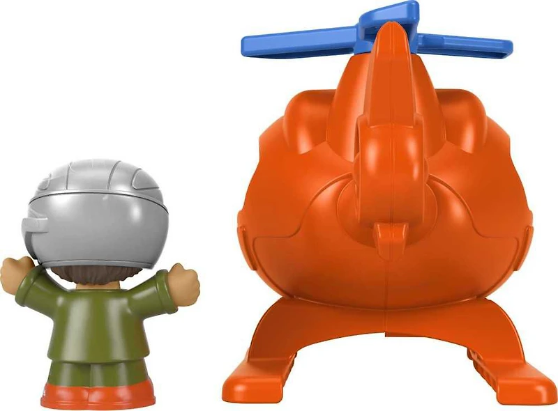 Fisher-Price Little People Hélicoptère, véhicule et figurine