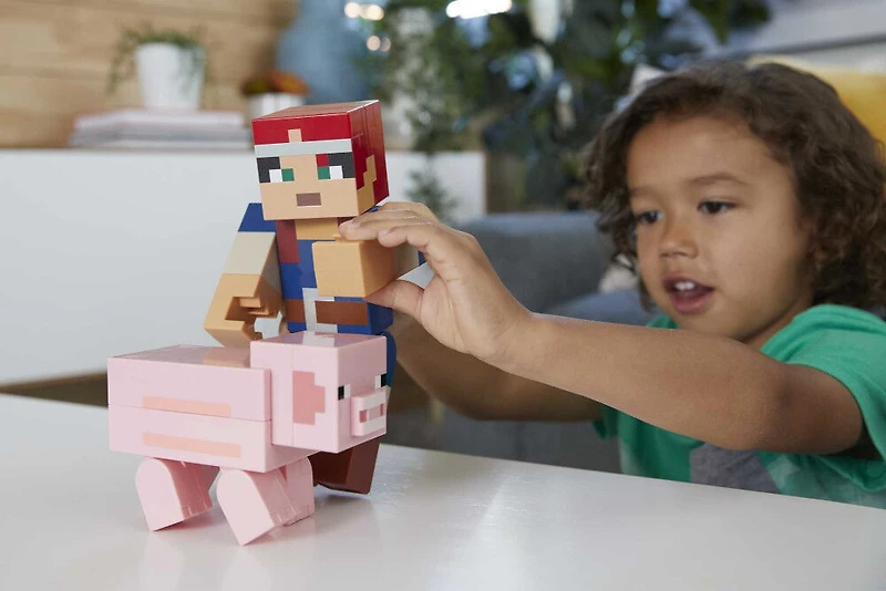 Minecraft- Figurine Cochon à Construire