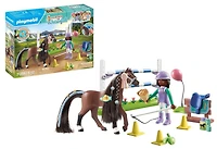 Playmobil - Zoe et Blaze avec parcours d'obstacles