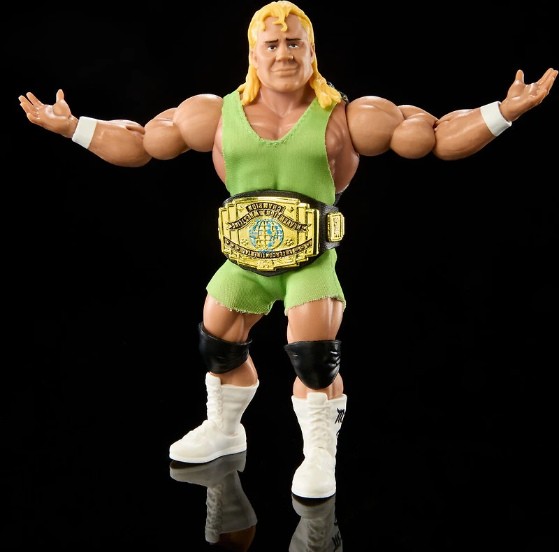 WWE-Superstars-Coffret figurine articulée rétro 15cm et accessoires
