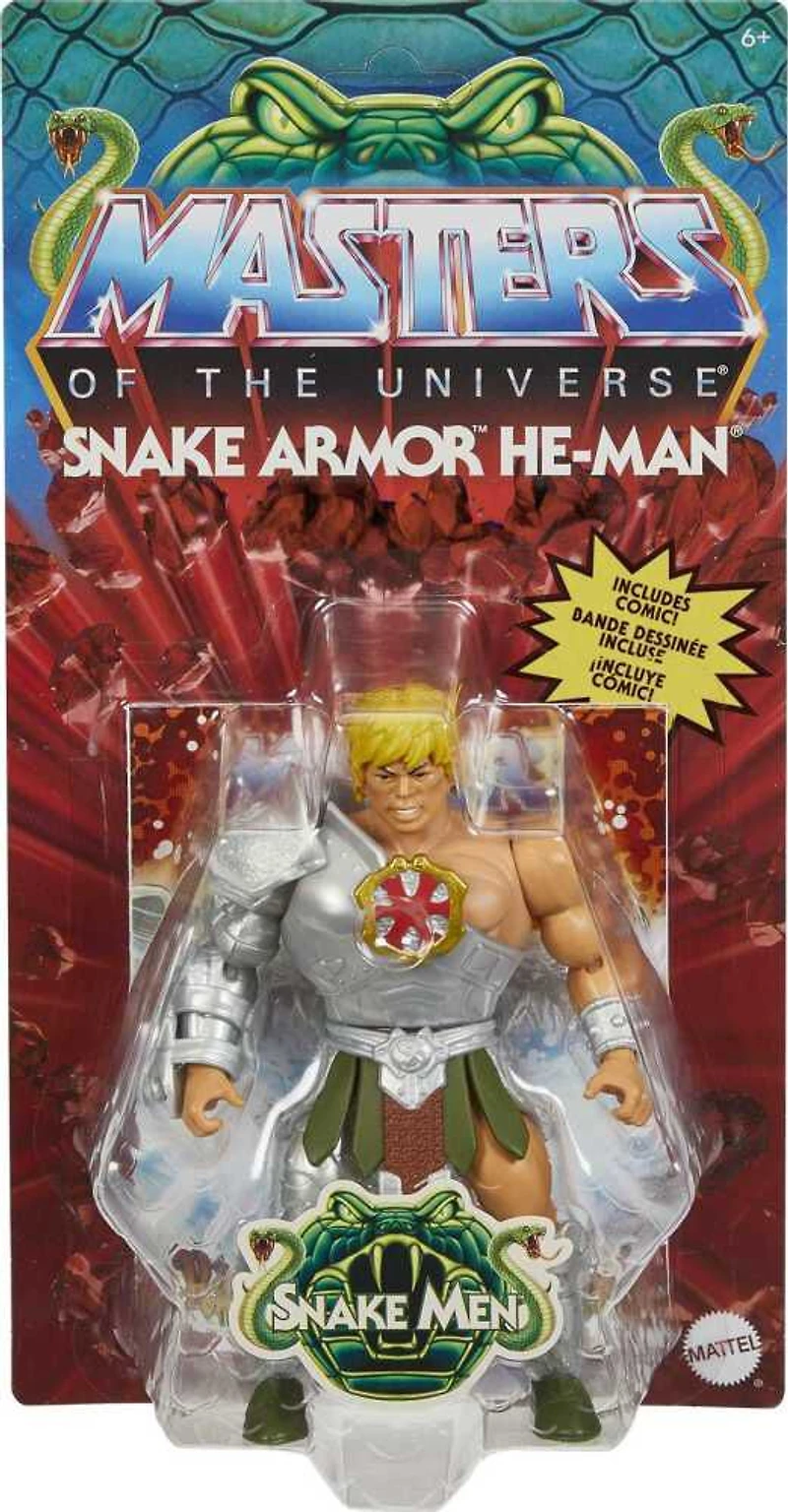 Masters of the Universe Origins Snake Armor He-man Action Figure