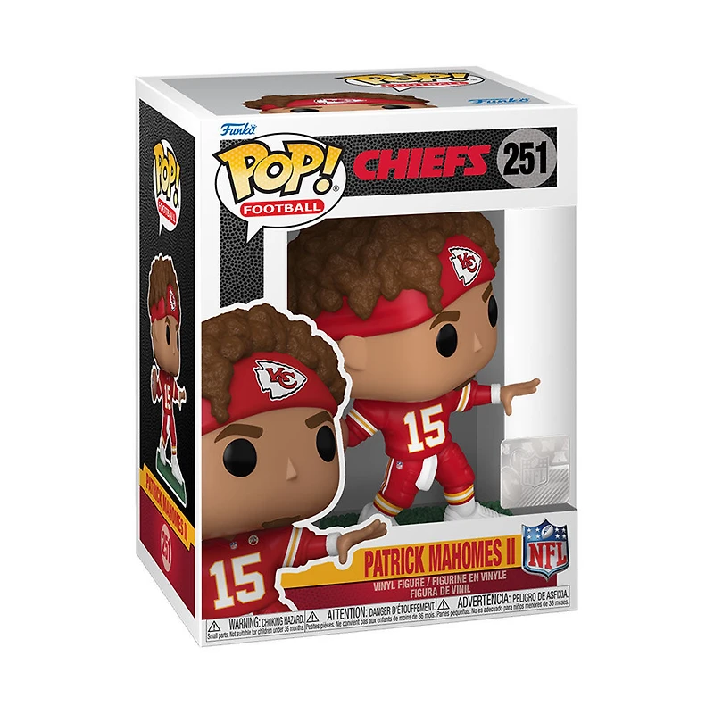 Funko Pop! Patrick Mahomes II avec Red Headband Figurine En Vinyle