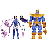 Marvel Legends Series Gamerverse Psylocke contre Thanos, figurines de collection