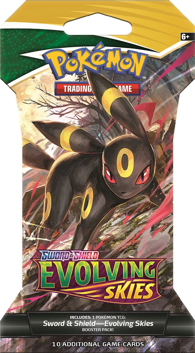 Booster et protège-cartes Pokémon Épée et Bouclier " Évolution Céleste " - Édition anglaise