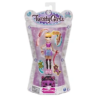 Twisty Girlz, Poupée à transformer en bracelet à collectionner  Krystal Kool avec Twisty Petz mystère