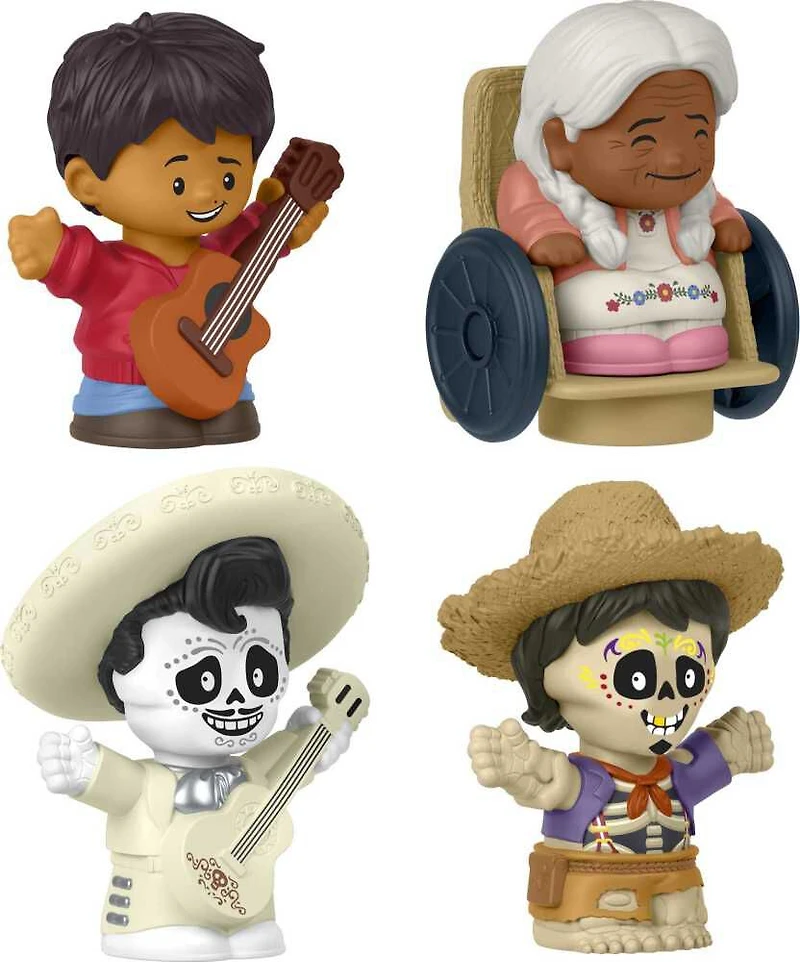 Little People- Disney/Pixar - Coco - Coffret figurines, 4 fig.