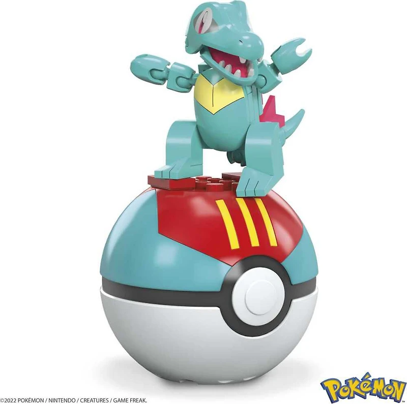 Coffret de construction Kaiminus Pokémon MEGA avec 30 pièces et Pokéball