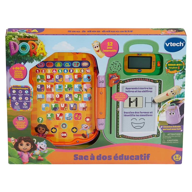 VTech Dora Sac à dos éducatif
