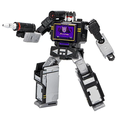 Transformers Legacy Evolution, figurine Soundblaster de 8,5 cm, classe Origine