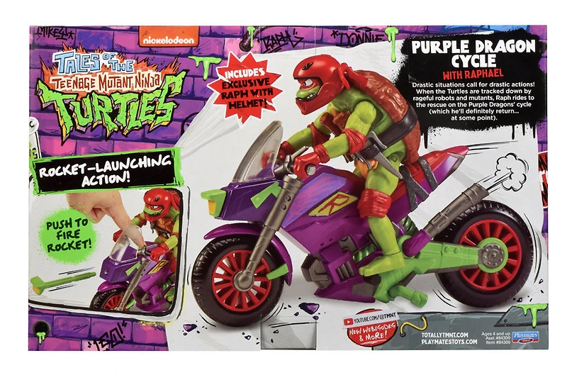 Tales of Teenage Mutant Ninja Turtles: Purple Dragon Battle Cycle with Exclusive Raphael