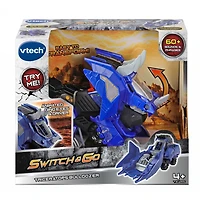 VTech Switch & Go Triceratops Bulldozer - Édition anglaise
