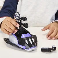 Marvel Iron Man and his Awesome Friends, figurine Black Panther avec avion