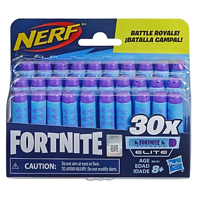 Recharge de 30 fléchettes Elite Nerf Fortnite officielles