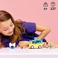 LEGO Friends La Camionnette d'Accessoires pour Animaux avec 2 MInipoupées, ainsi qu'un Chaton, un Chien et une Grenouille - 42678