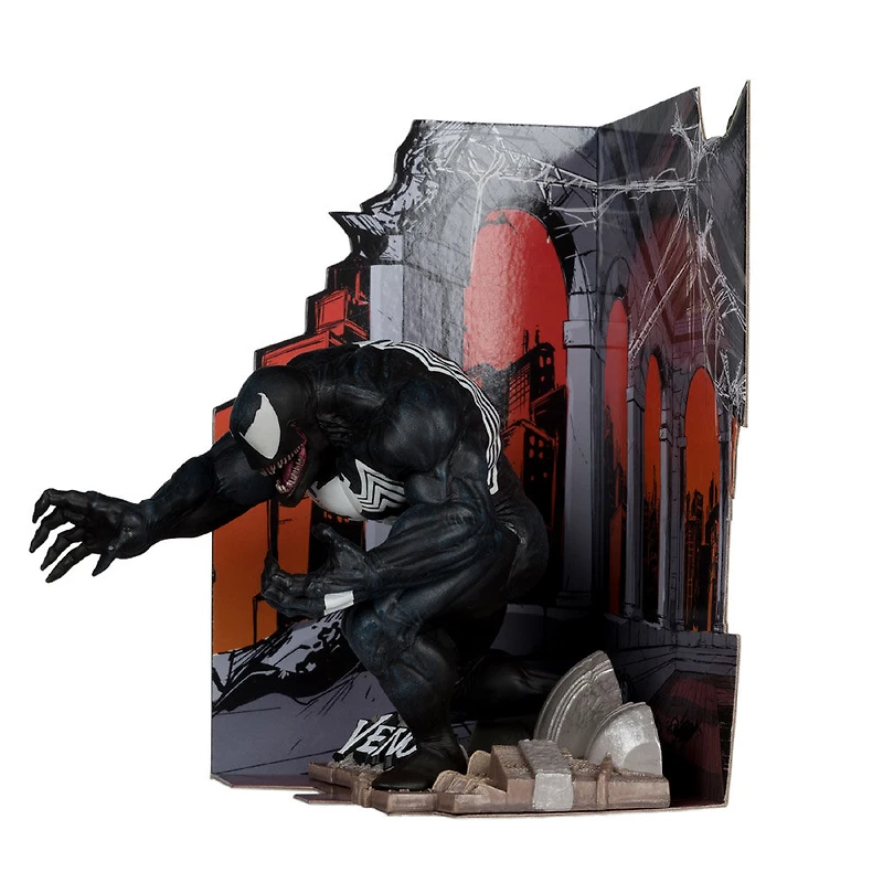Marvel Venom 1:10ème Scale Collectible avec Scène (The Amazing Spider-Man #316)
