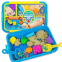 Sensory Bin -Sand Castle