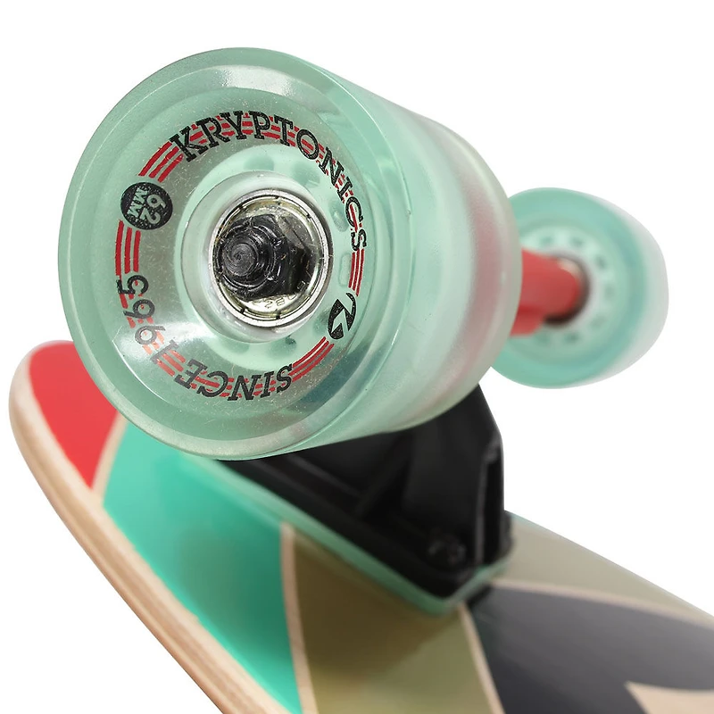 Planche à roulettes complète Kryptonics Longboard de 36 po
