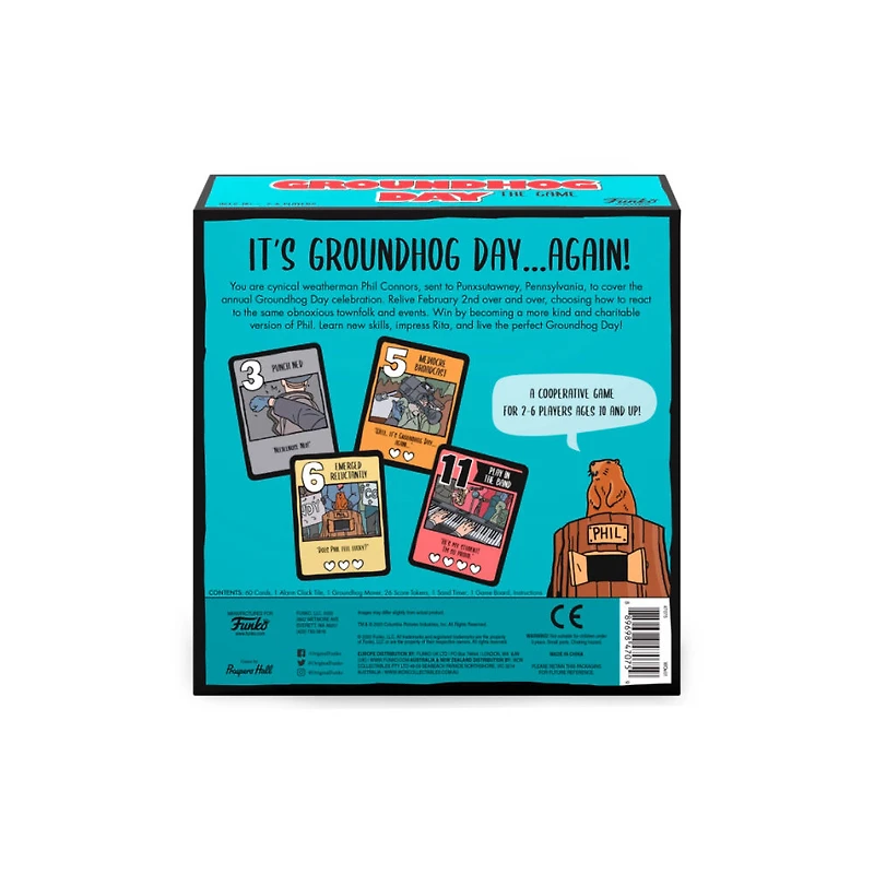 Groundhog Day Board Game - English Edition