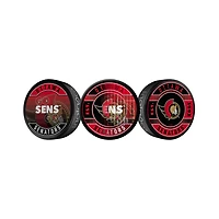 NHL Ottawa Senators lenticular design puck
