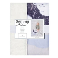 Sammy and Lou Bearly Dreaming Plush Baby Blanket