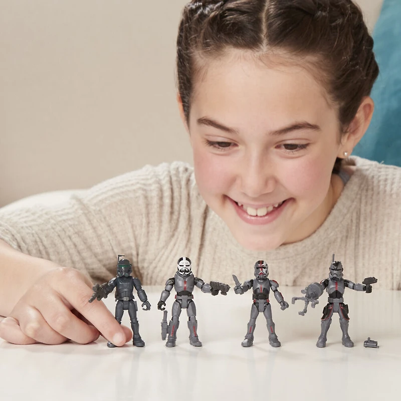 Star Wars Mission Fleet Attaque du commando clone figurine