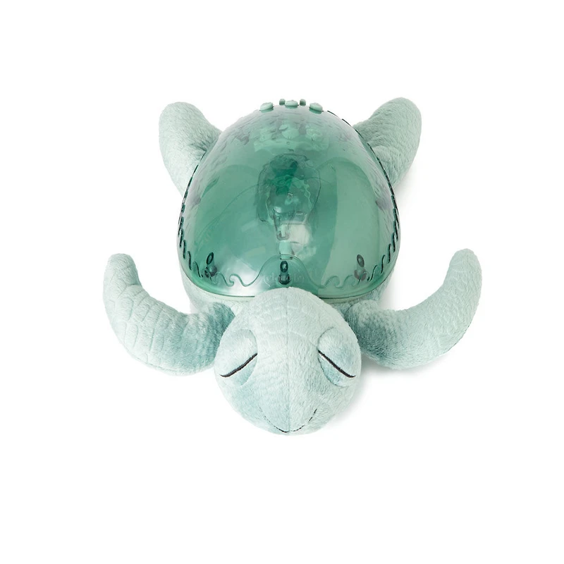 Tranquil Turtle Vert de Cloud b Veilleuse Tortue en Peluche à Effet Sous-Marin avec Musique