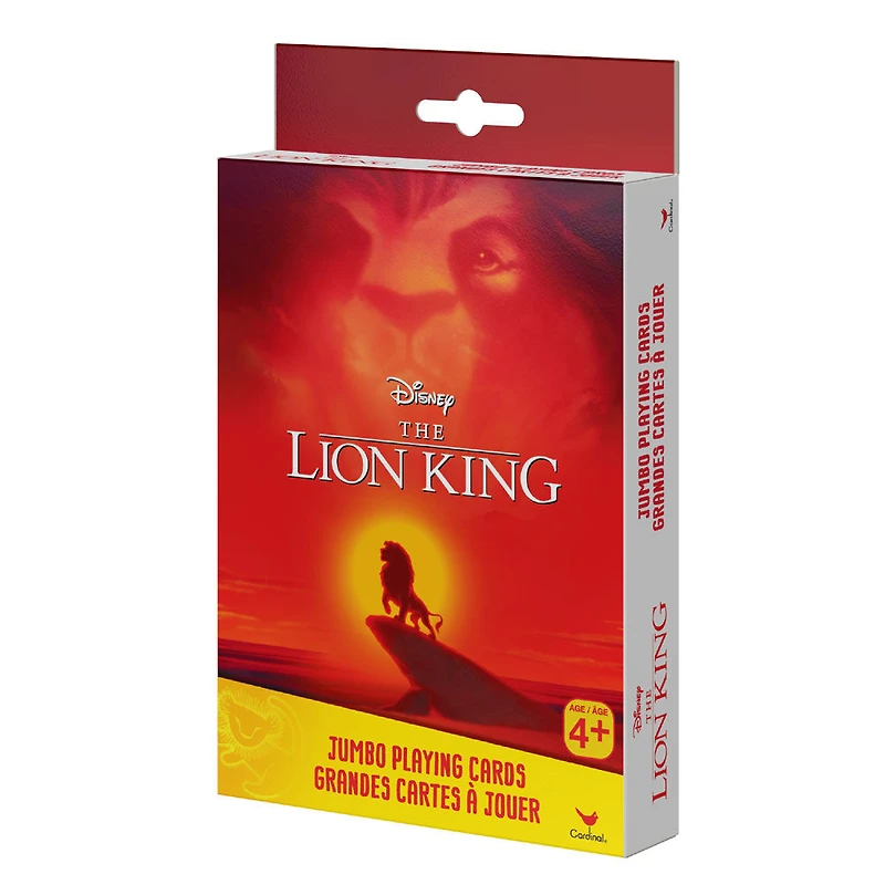 Lion King - Grandes cartes à jouer