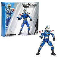 Power Rangers Lightning Collection, figurine de 16,5 cm Turbo Senturion bleu