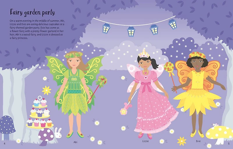 Sticker Dolly Dressing Fancy Dress -Édition anglaise