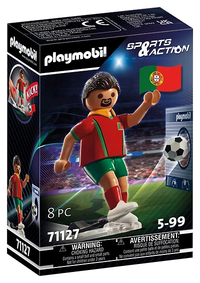 Playmobil - Joueur de football - Portugais