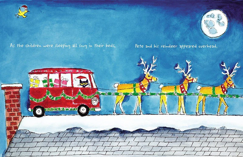 Pete the Cat Saves Christmas - Édition anglaise