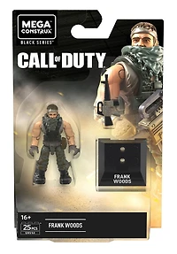 Mega Construx - Call Of Duty - Lieutenant Général Shepherd - Frank Woods Micro Figurine Articulée