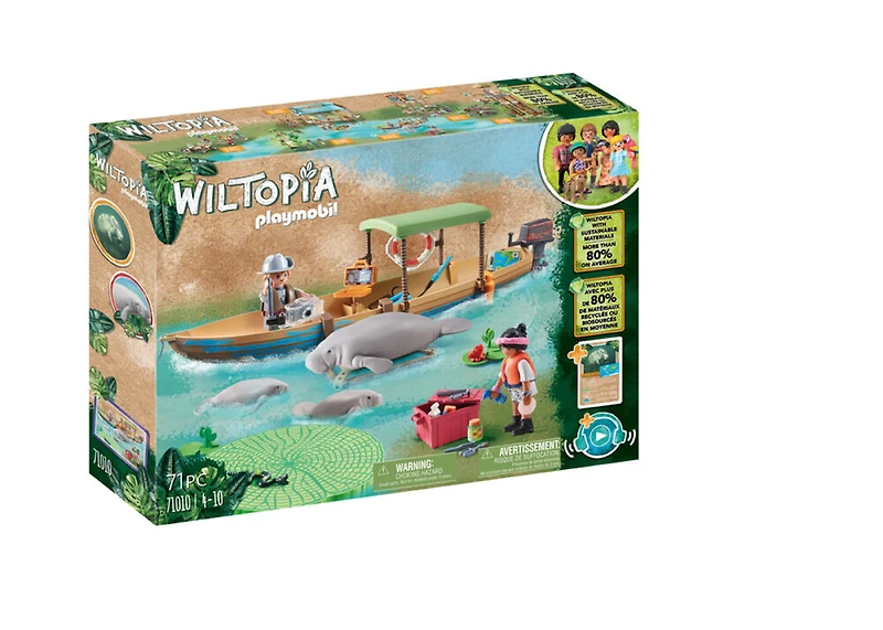 Playmobil - Pirogue et lamantins