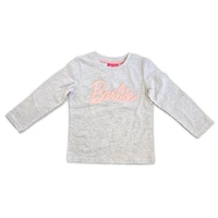 Barbie Long Sleeve Tee - Lt. Grey