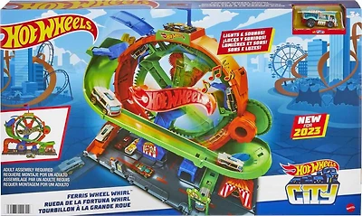 Hot Wheels Ville Coffret de jeu Tourbillon à la Grande Roue