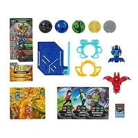 Bakugan Battle 5-Pack, Special Attack Nillious, Mantid, Bruiser, Octogan, Trox, figurines articulées personnalisables qui tournent