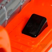 KidsVip 6V Enfants at Tout-Petits Big Rig Monter sur la Voiture de Poussée de Camion Voiture Eléctrique avec Commande à Distance - Blanc - Édition anglaise