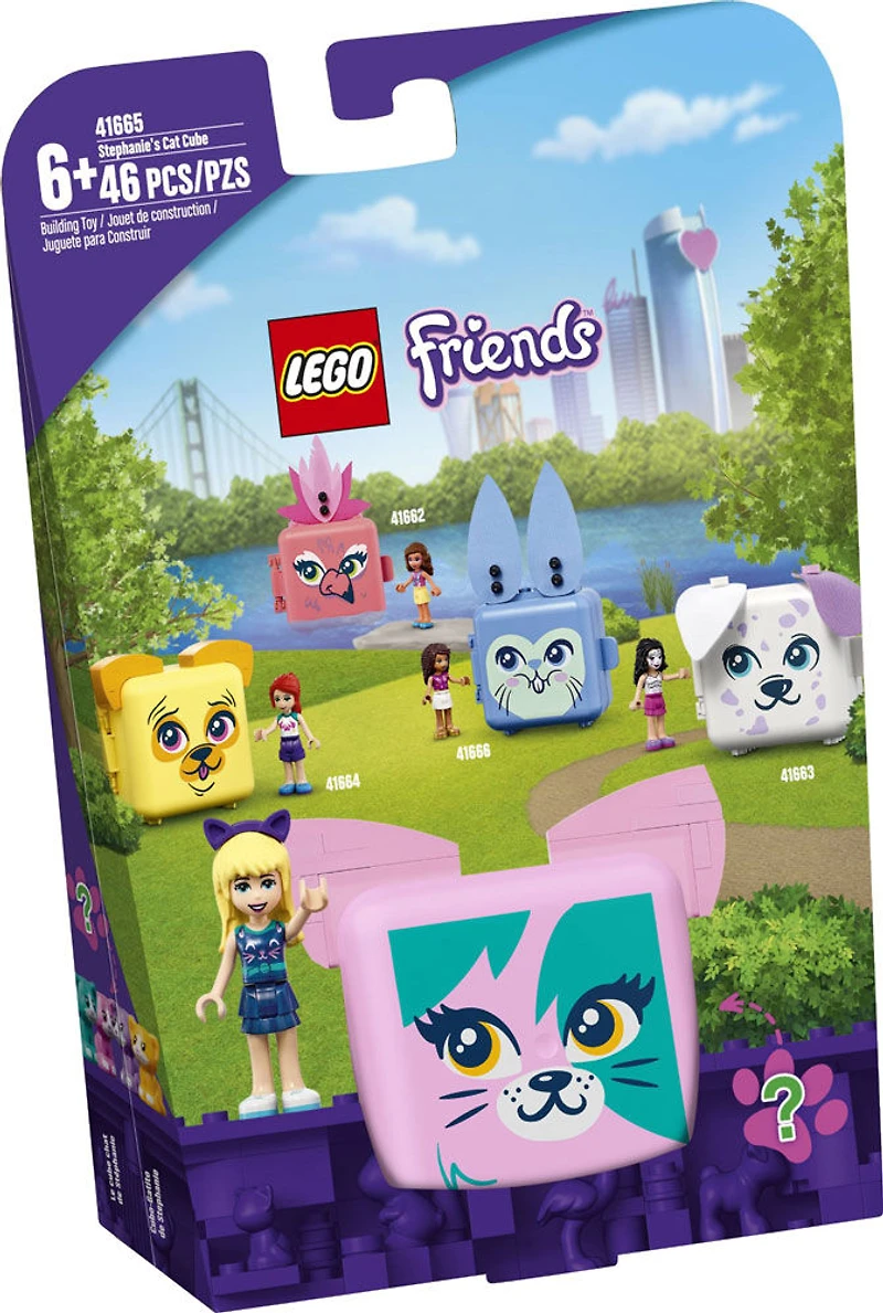 LEGO Friends Le cube chat de Stéphanie 41665 (46 pièces)
