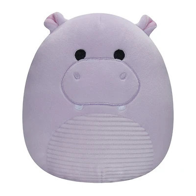 Squishmallow 7.5" - Hanna l'hippopotame violet avec ventre en velours côtelé