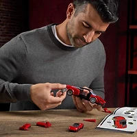 Mattel Brick Shop Hot Wheels Maserati MC20 Building Toy Kit (250 Pieces), for Collectors