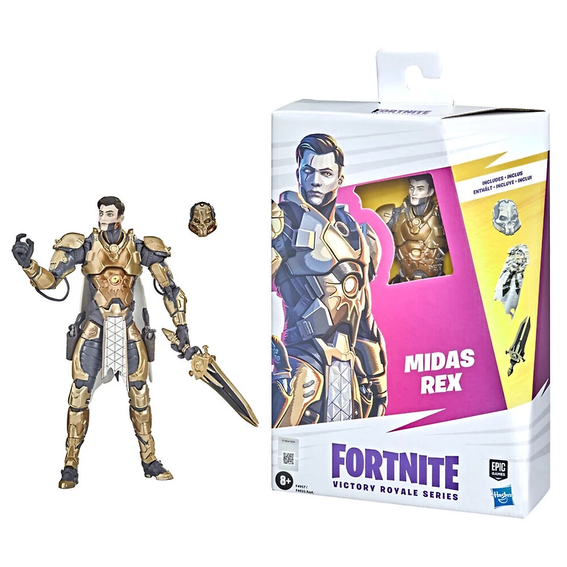 Fortnite Victory Royale Series Midas Rex Collectible Action Figure