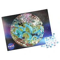 Puzzle NASA 750 pièces avec effet aluminium, aérien