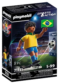 Playmobil - Joueur de football - Brésilien