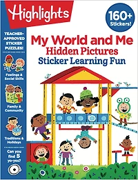 My World and Me Hidden Pictures Sticker Learning Fun - Édition anglaise