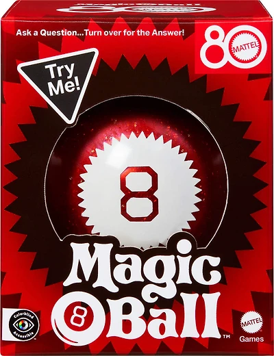 Boule Magic8 Ball  Édition 80eanniversaire de Mattel, fantaisie